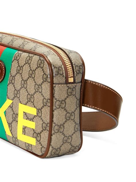replica gucci con codice marsupio nero